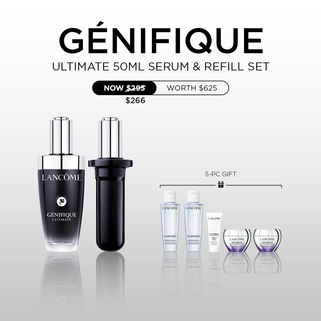 GENIFIQUE ULTIMATE 50ML SERUM & REFILL SET