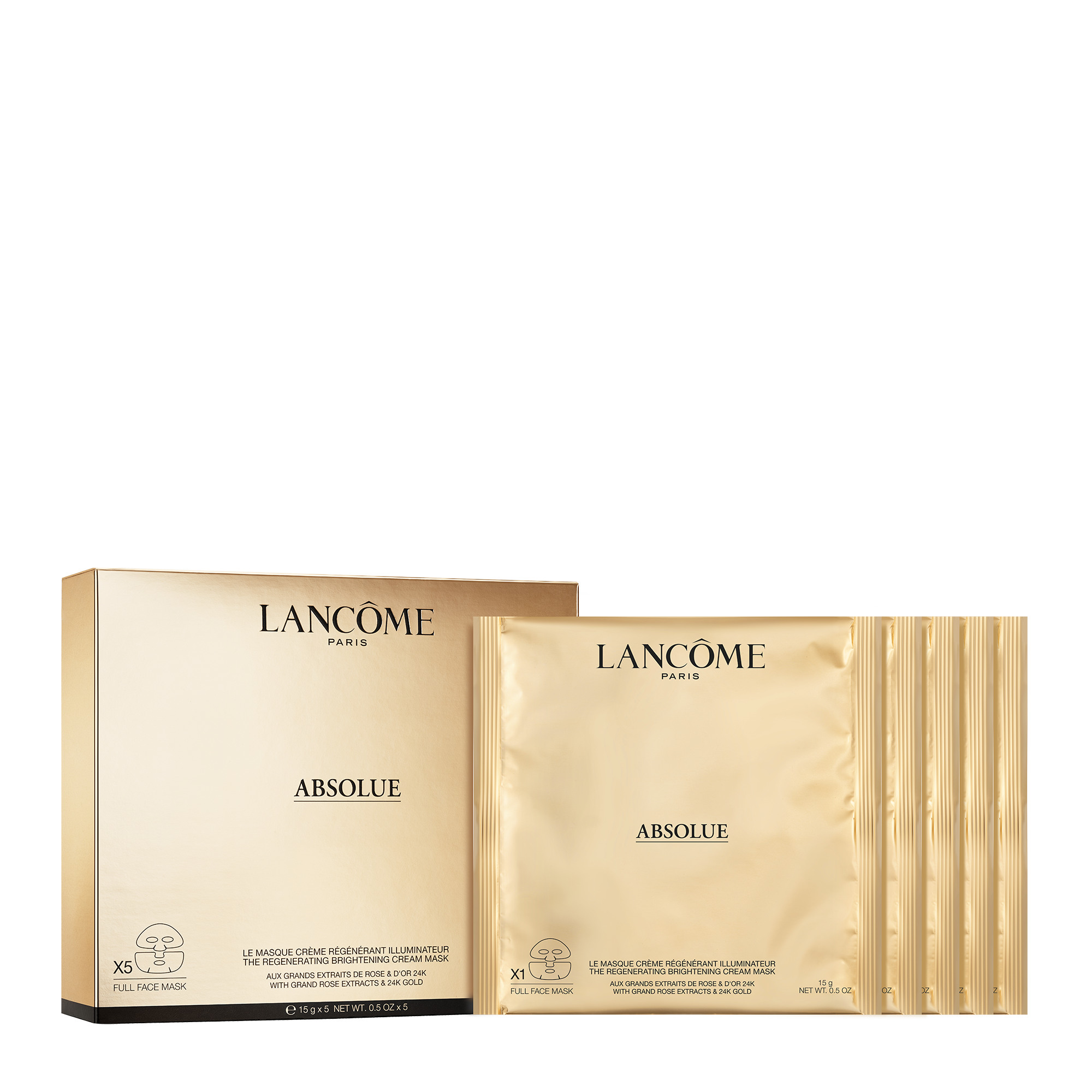 Buy Absolue Regenerating Brightening Gold Mask | Lancôme