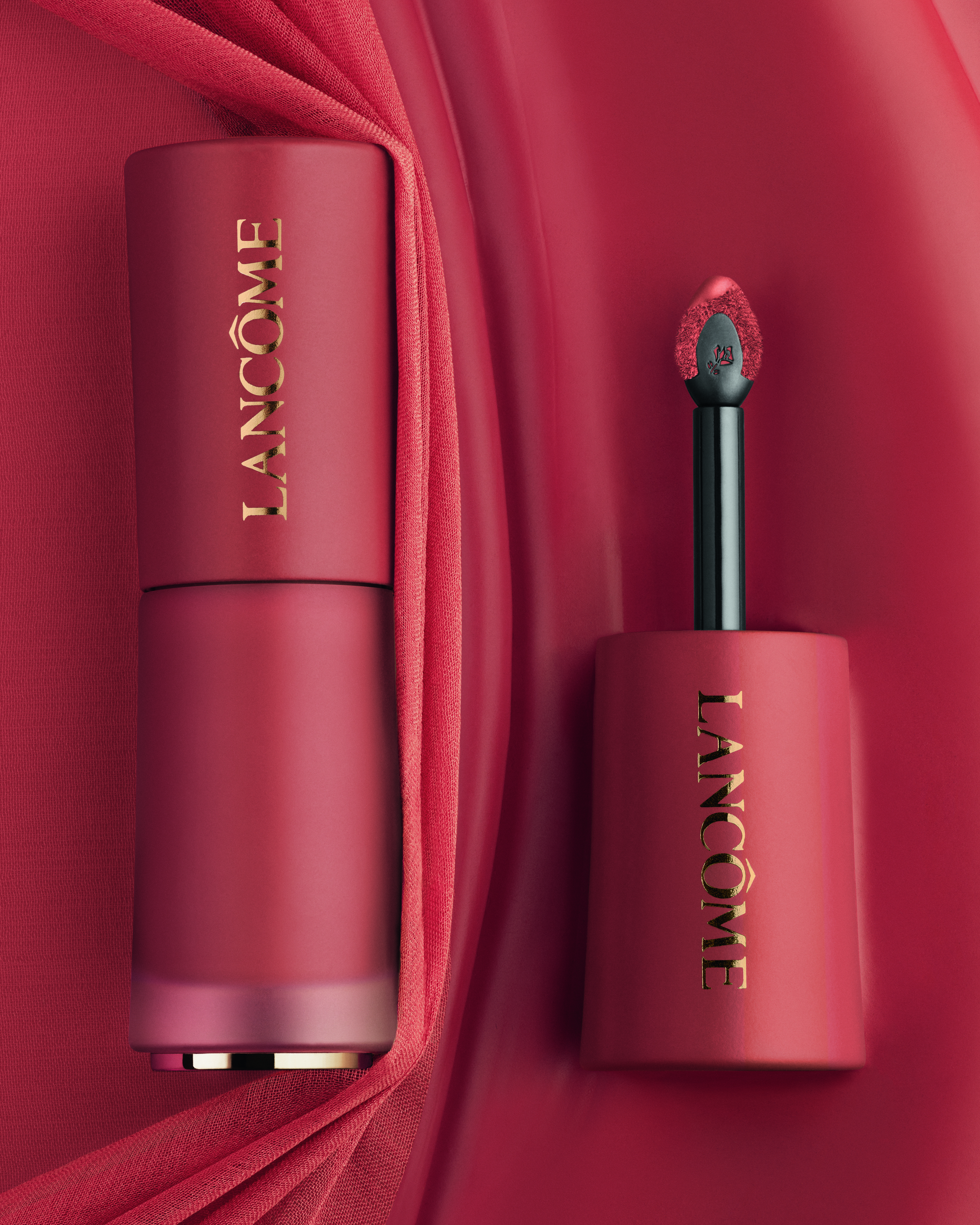 New L'Absolu Rouge Intimatte Liquid - Soft-Matte Lip Cream