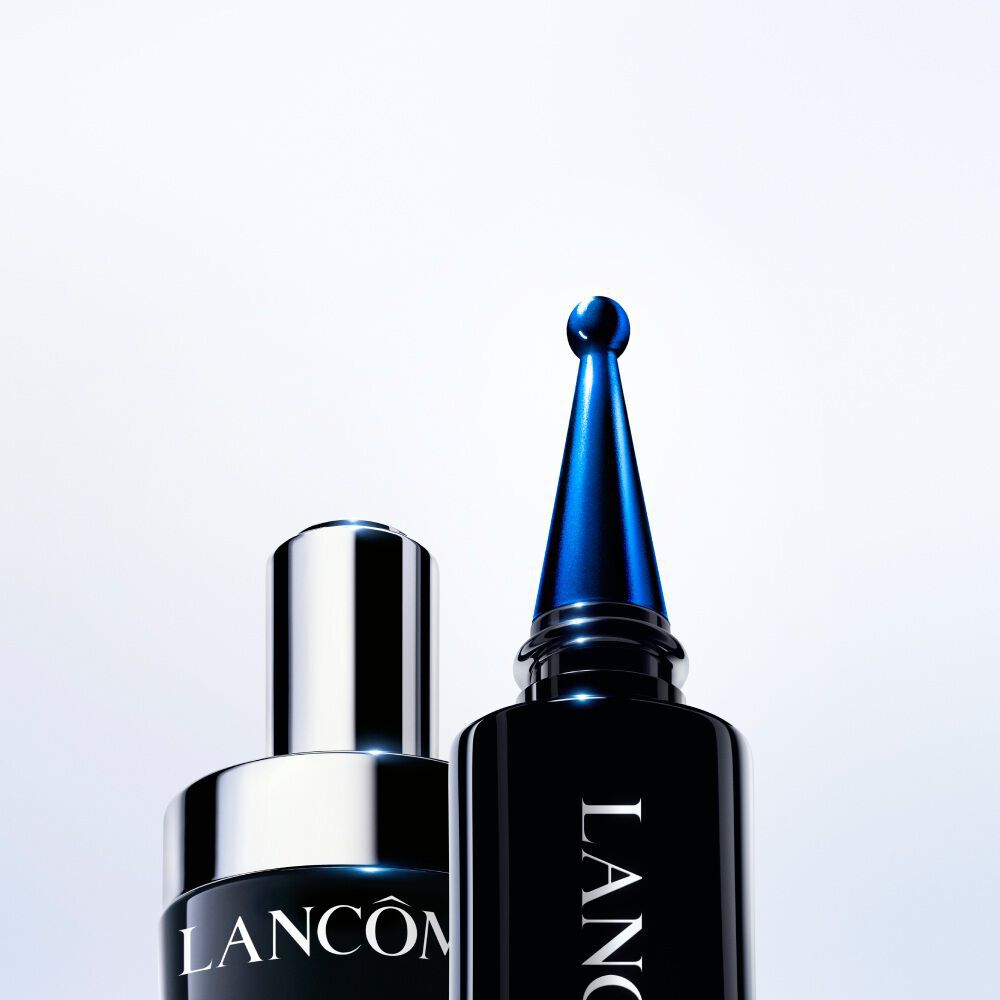 Cross-sell close up packshot of Genifique Repair Shot and Genifique Ultimate Serum