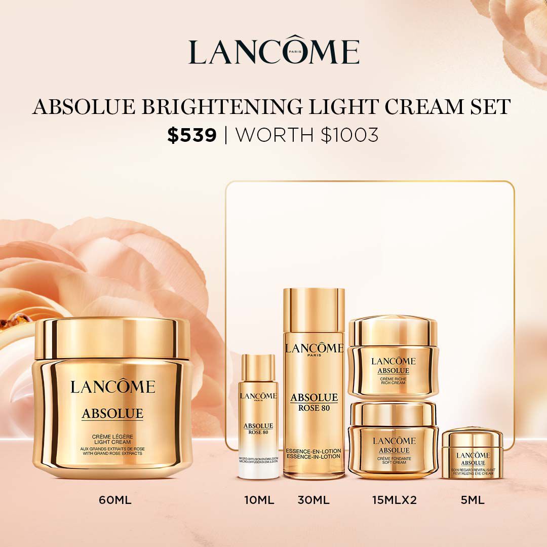 Absolue Brightening Light Cream Gift Set | Skincare | Lancôme