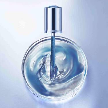 Lancome Genifique Sensitive Face Serum dropper in lightweight serum texture