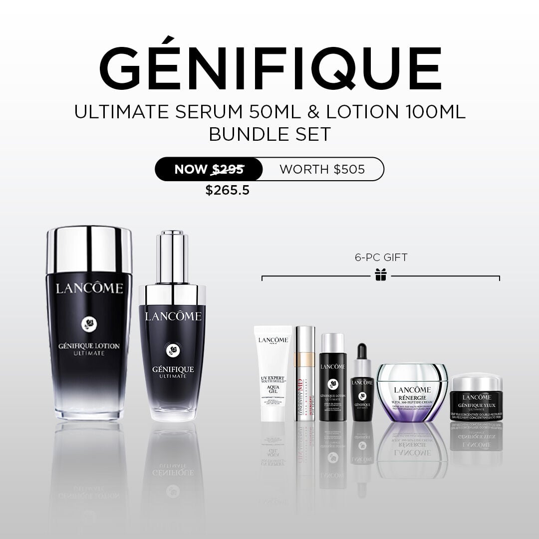 GENIFIQUE ULTIMATE SERUM 50ML & LOTION 100ML BUNDLE SET