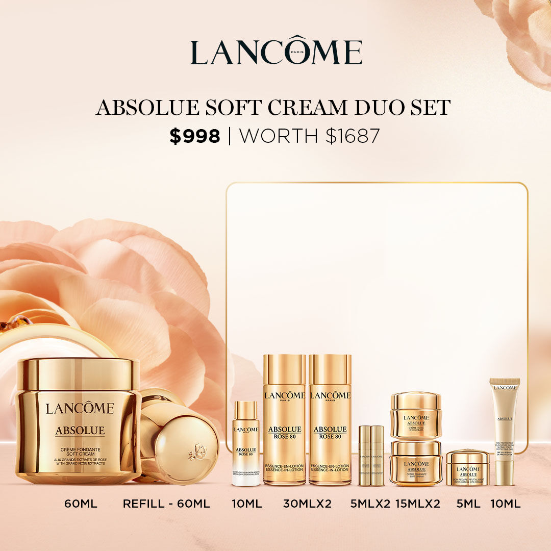 店舗良い Sets & Gifts | Set Duo Cream Soft Absolue | Lancôme | Skincare 美容液