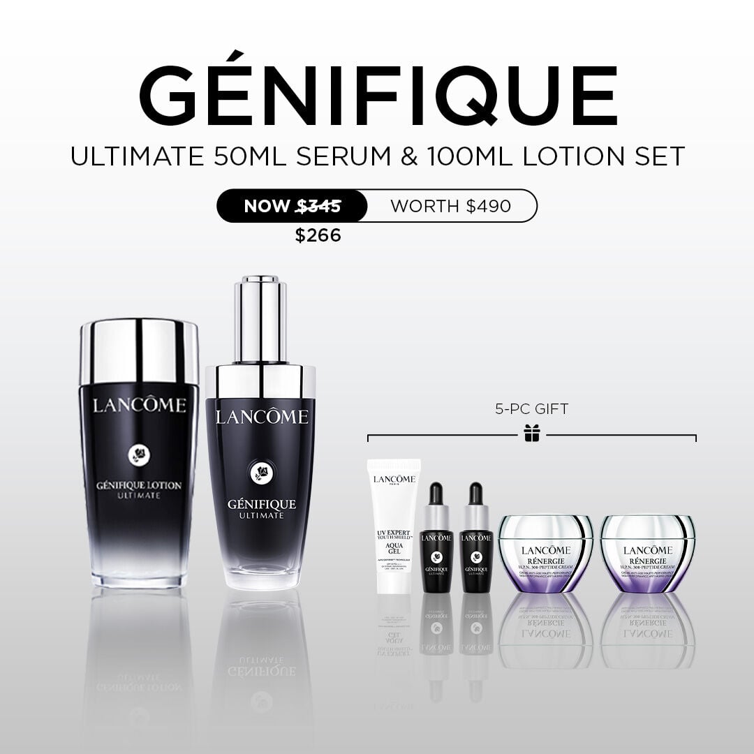 GENIFIQUE ULTIMATE 50ML SERUM & 100ML LOTION SET