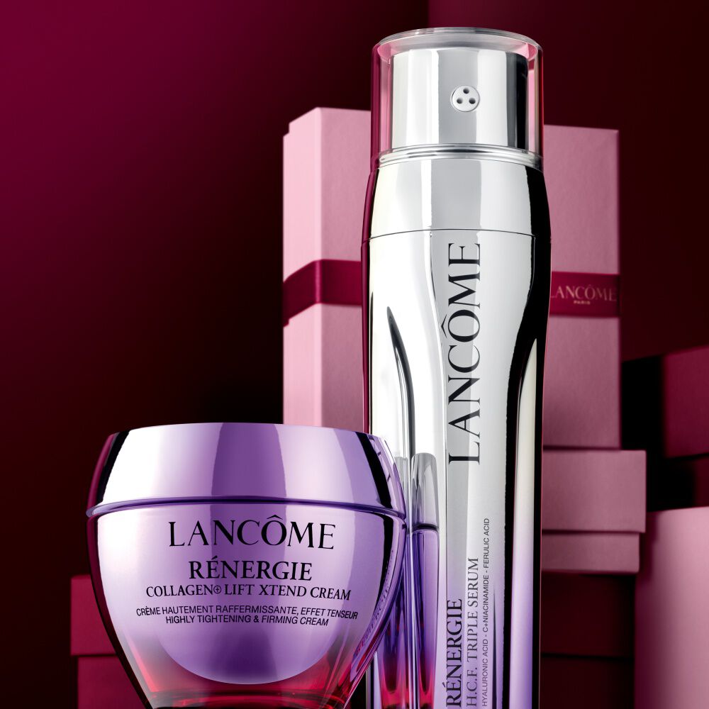 Lancome products visual for giftset illustration