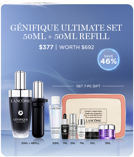 ADVANCED GÉNIFIQUE RADIANCE SET 115ML rm860 worth 1,631