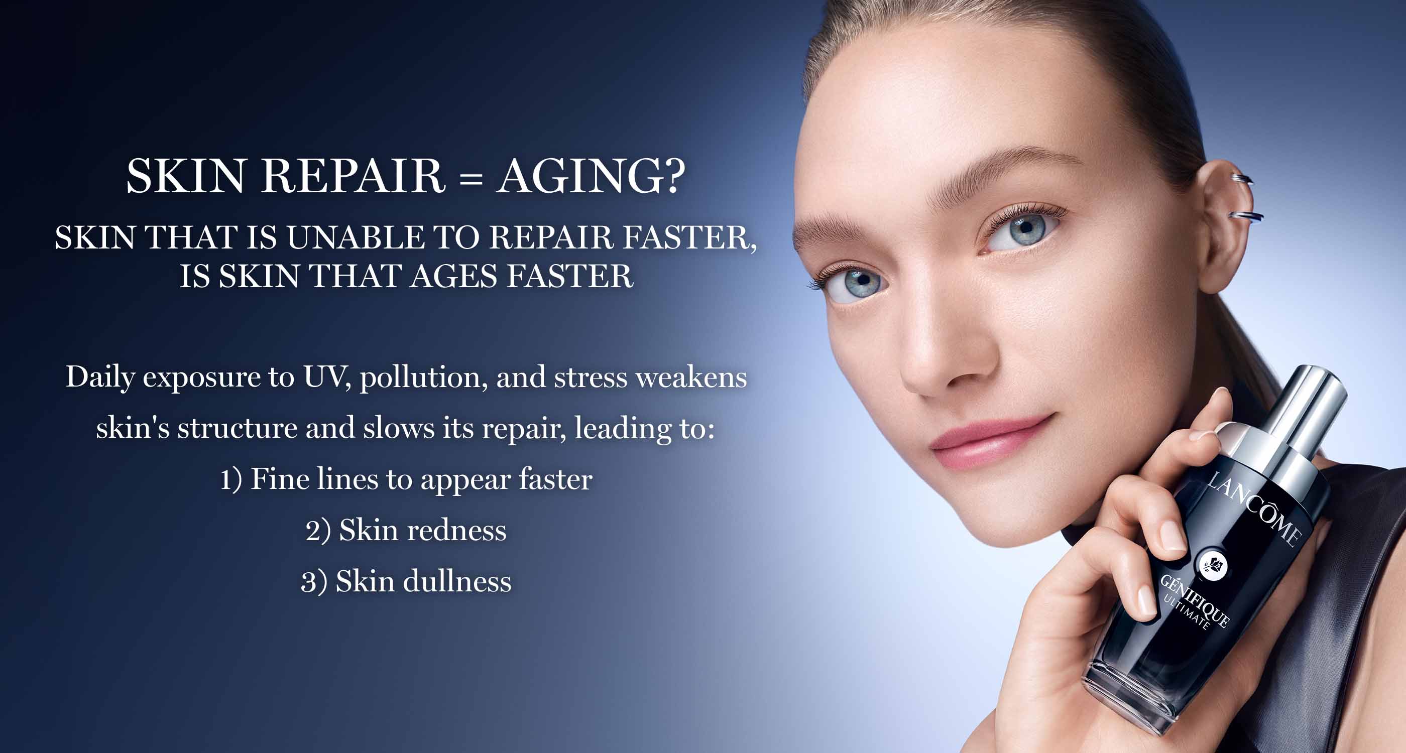 Advanced Génifique Ultimate: Skin Repairing Serum | Lancôme Singapore